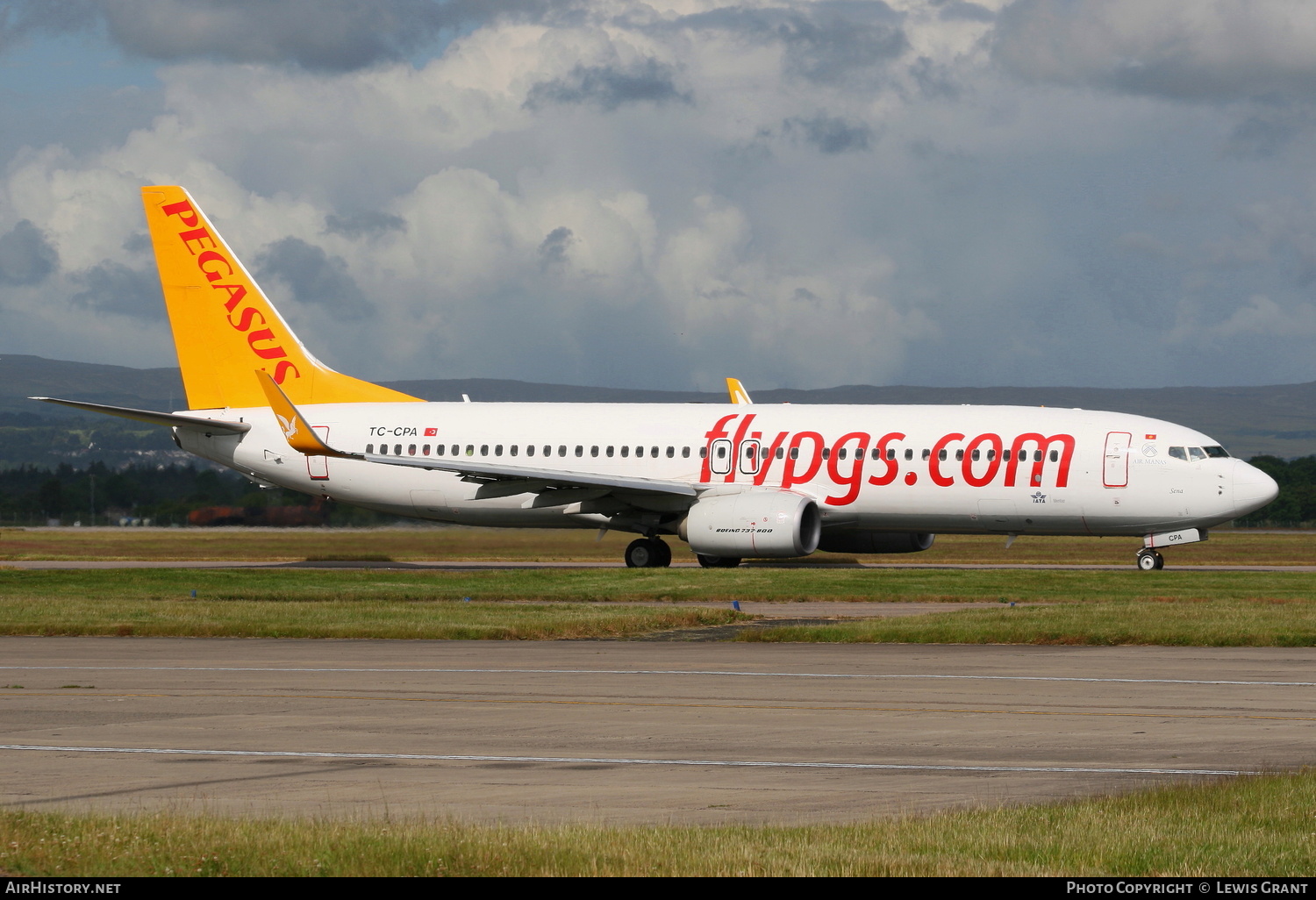 Aircraft Photo of TC-CPA | Boeing 737-82R | Pegasus Airlines | AirHistory.net #203338