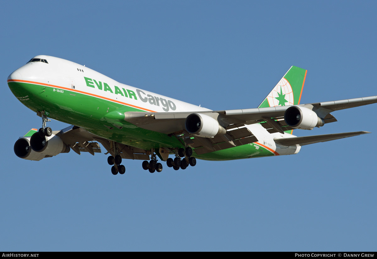 Aircraft Photo of B-16483 | Boeing 747-45EF/SCD | EVA Air Cargo | AirHistory.net #203341