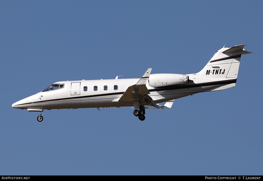 Aircraft Photo of M-TNTJ | Gates Learjet 55ER | AirHistory.net #203353