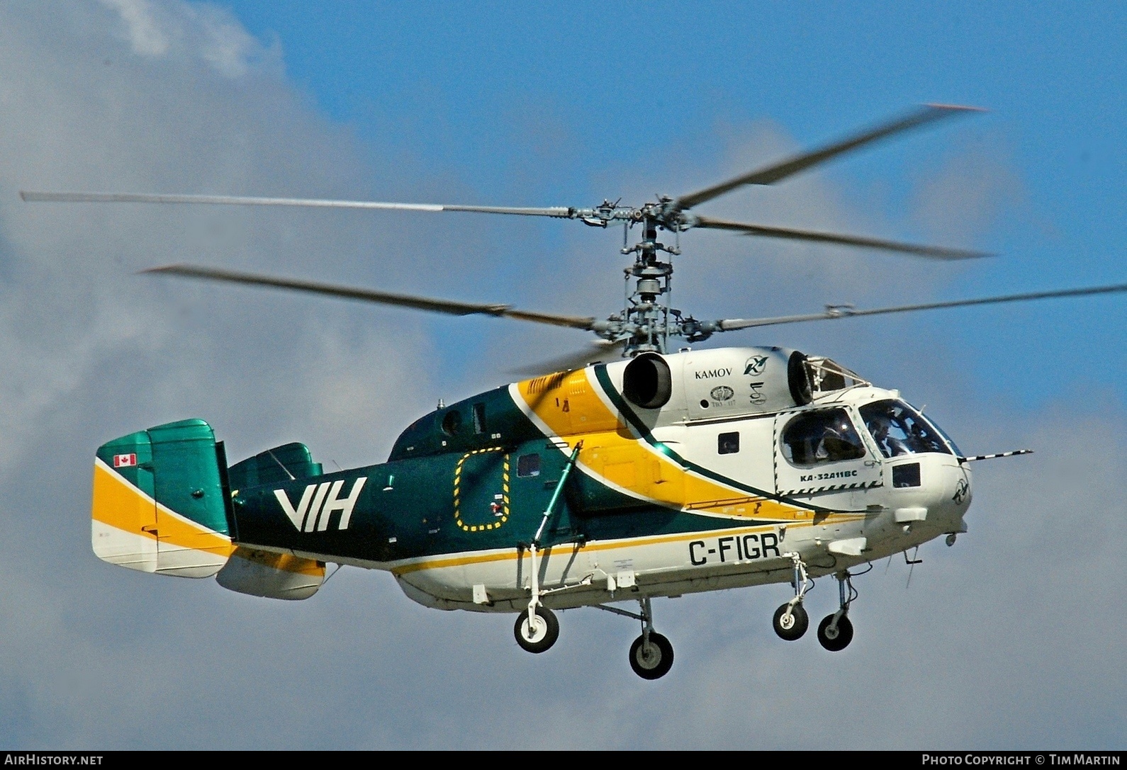 Aircraft Photo of C-FIGR | Kamov Ka-32A11BC | VIH - Vancouver Island Helicopters | AirHistory.net #203365