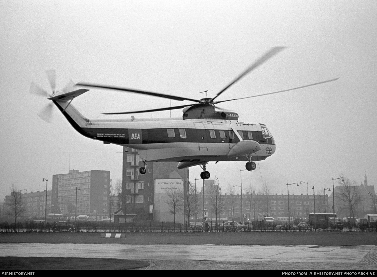 Aircraft Photo of G-ASNM | Sikorsky S-61N | BEA - British European Airways | AirHistory.net #203369