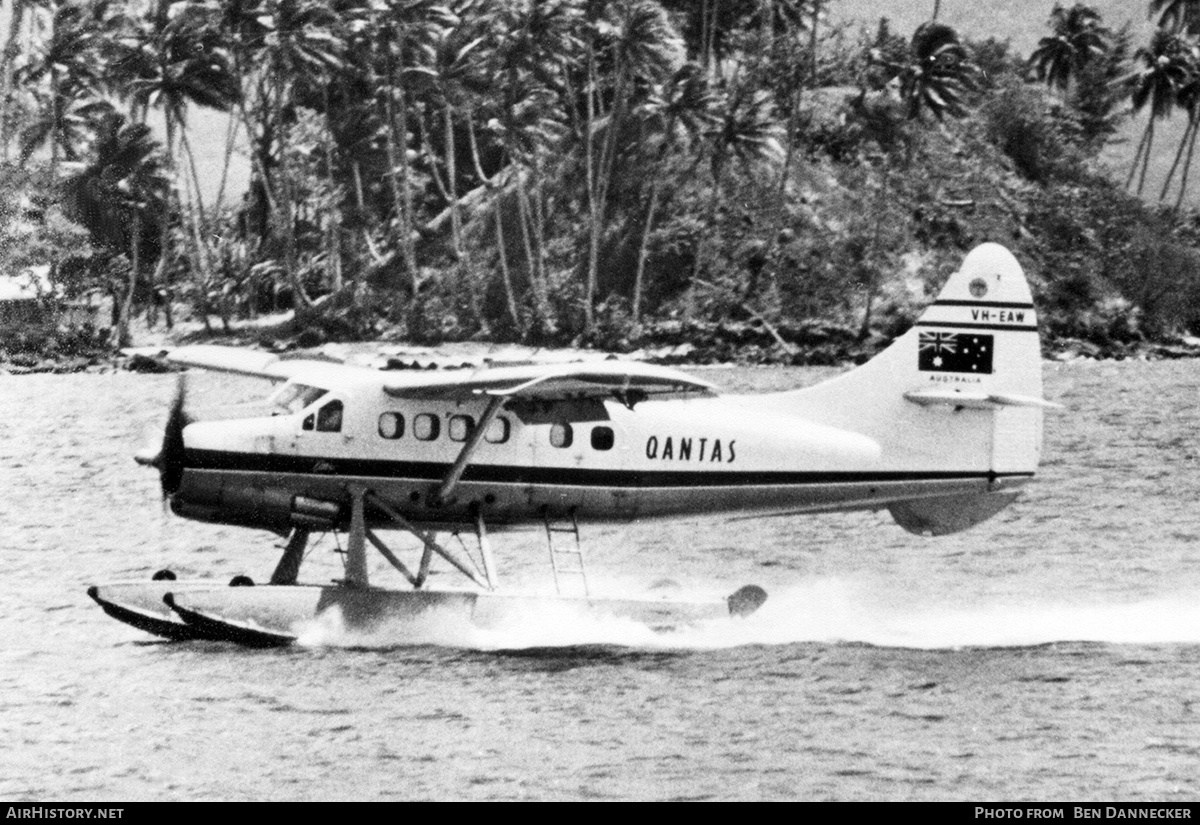 Aircraft Photo of VH-EAW | De Havilland Canada DHC-3 Otter | Qantas | AirHistory.net #203379