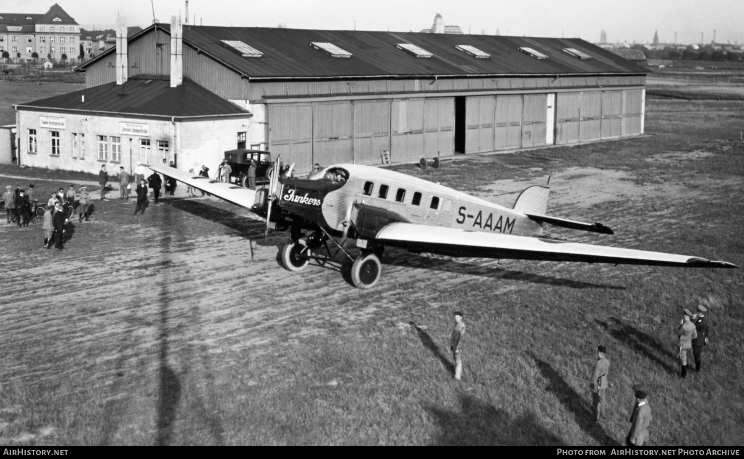 Aircraft Photo of S-AAAM | Junkers G24 | Junkers Luftverkehr | AirHistory.net #203393