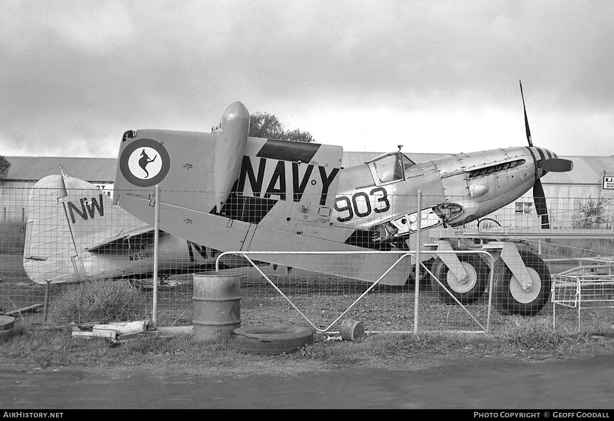 Aircraft Photo of WB518 | Fairey Firefly AS5 | Australia - Navy | AirHistory.net #203394