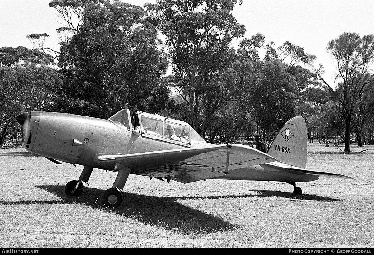 Aircraft Photo of VH-RSK | De Havilland DHC-1 Chipmunk Mk22 | AirHistory.net #203395
