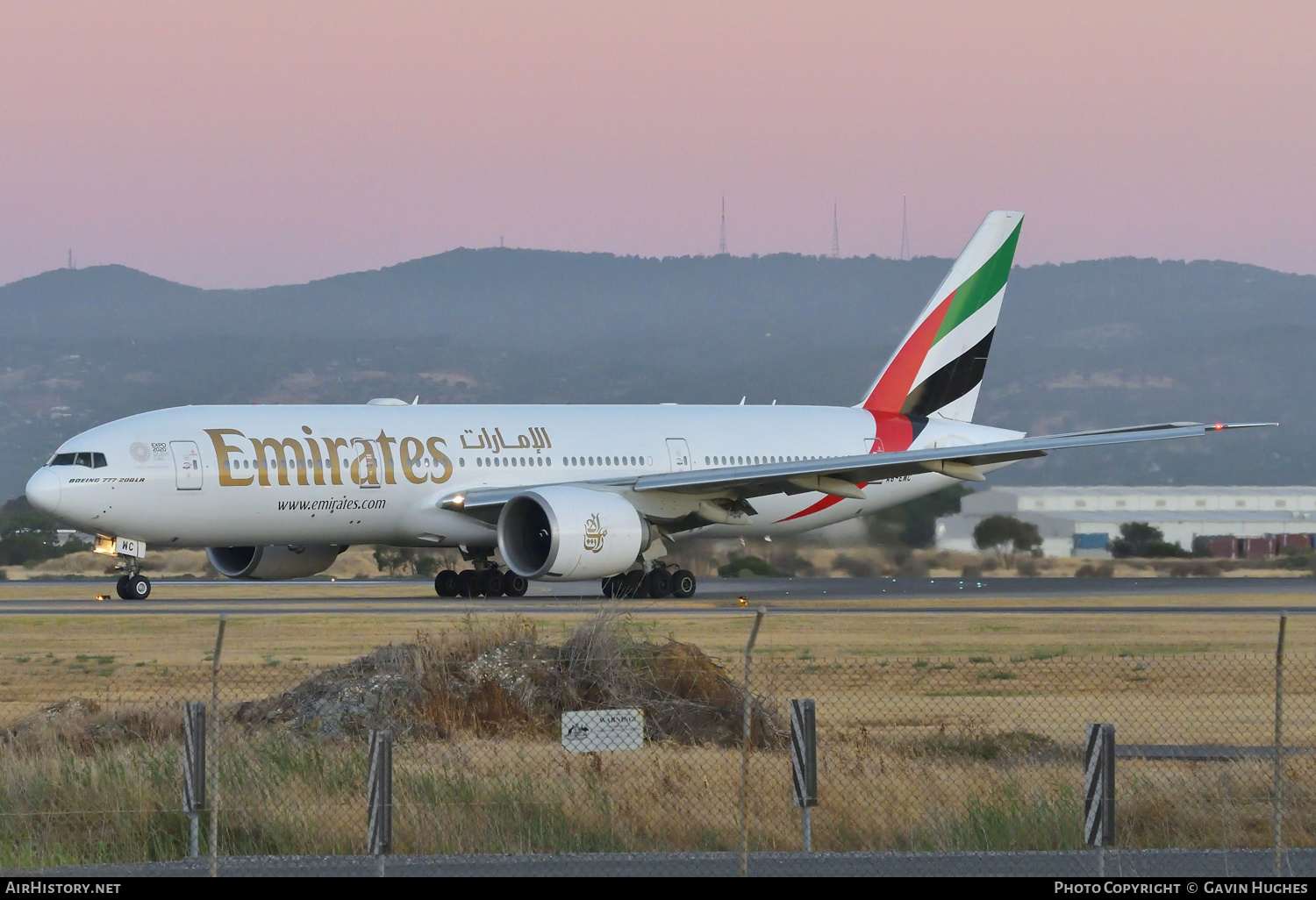 Aircraft Photo of A6-EWC | Boeing 777-21H/LR | Emirates | AirHistory.net #203406