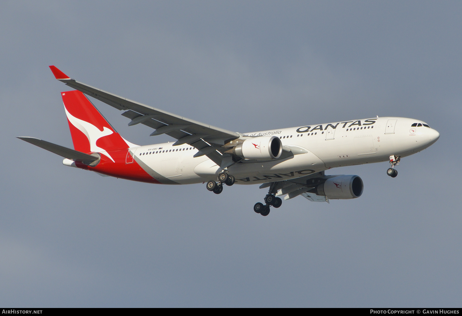 Aircraft Photo of VH-EBO | Airbus A330-202 | Qantas | AirHistory.net #203413