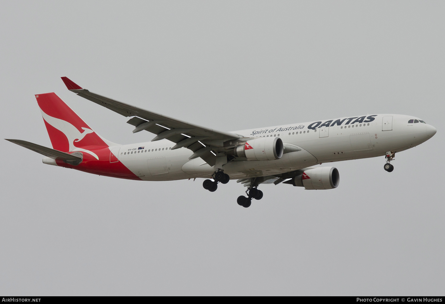 Aircraft Photo of VH-EBI | Airbus A330-203 | Qantas | AirHistory.net #203424