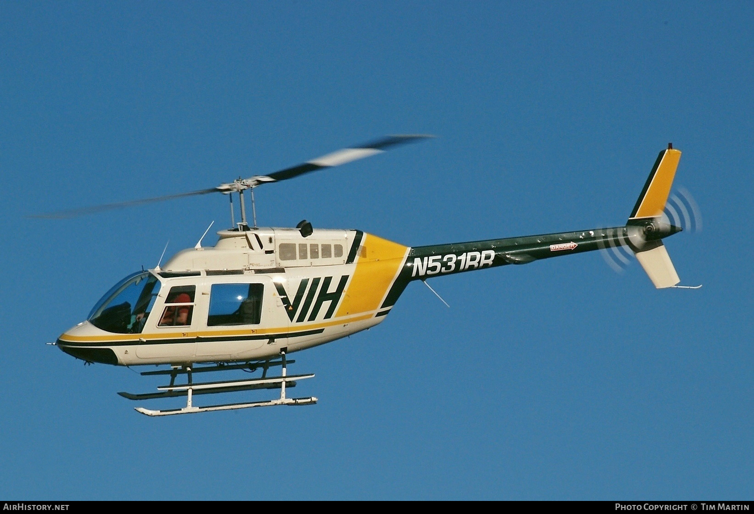 Aircraft Photo of N531RR | Bell 206B JetRanger II | VIH - Vancouver Island Helicopters | AirHistory.net #203425