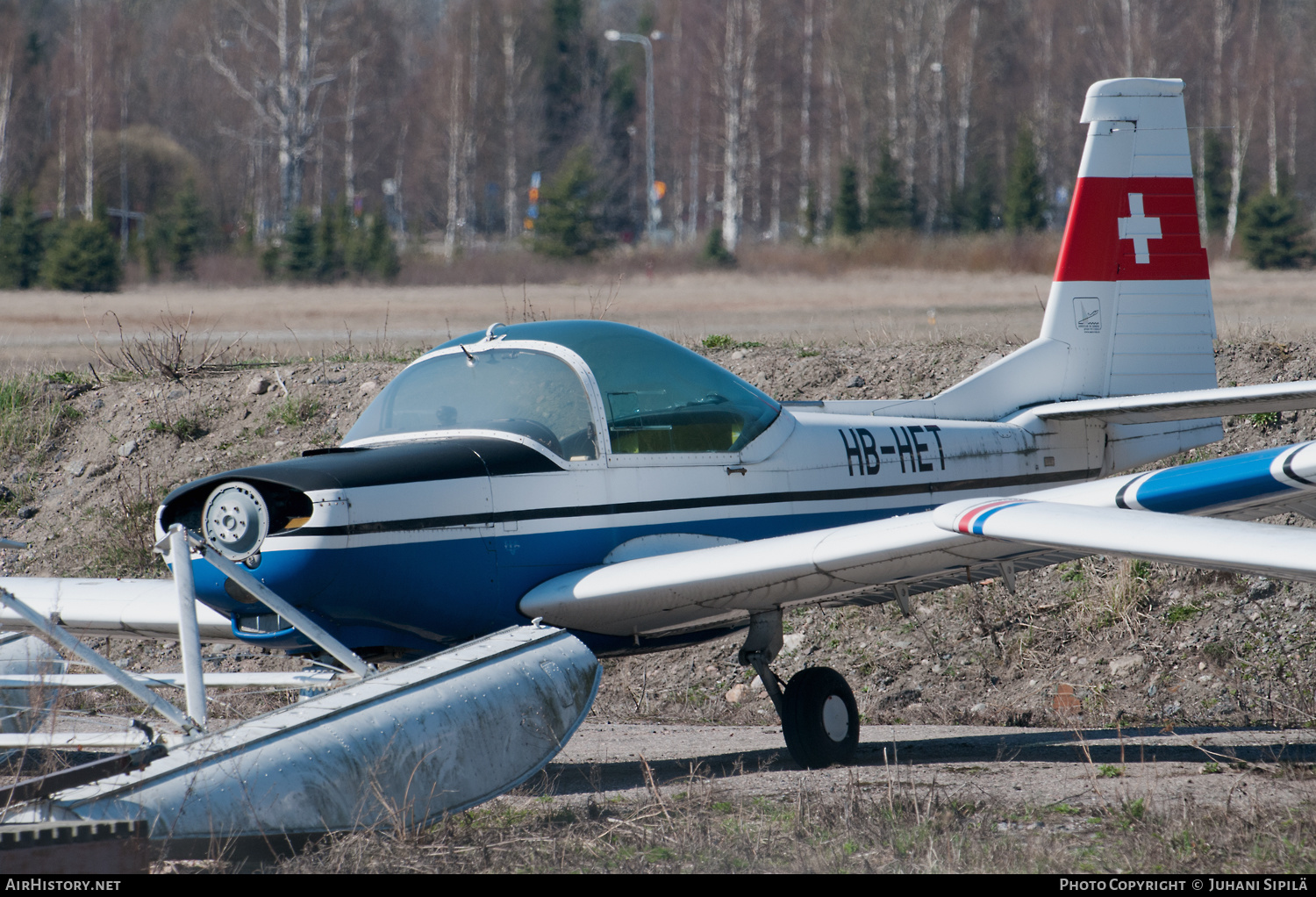 Aircraft Photo of HB-HET | FFA AS-202/15 Bravo | AirHistory.net #203441