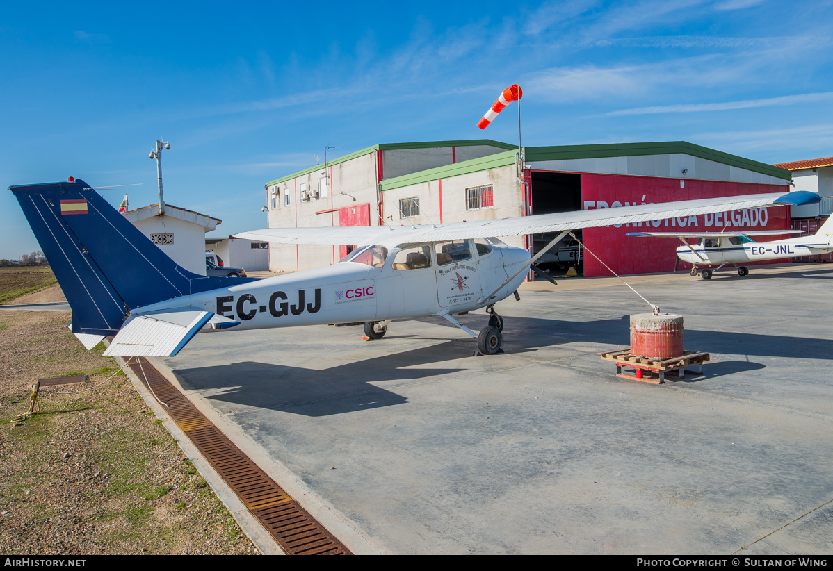 Aircraft Photo of EC-GJJ | Reims F172L | Escuela de Pilotos Aerodel | AirHistory.net #203446