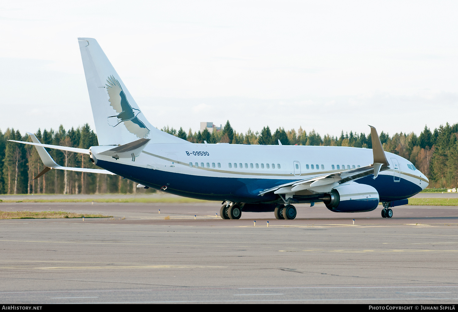 Aircraft Photo of B-09590 | Boeing 737-79V BBJ | AirHistory.net #203453