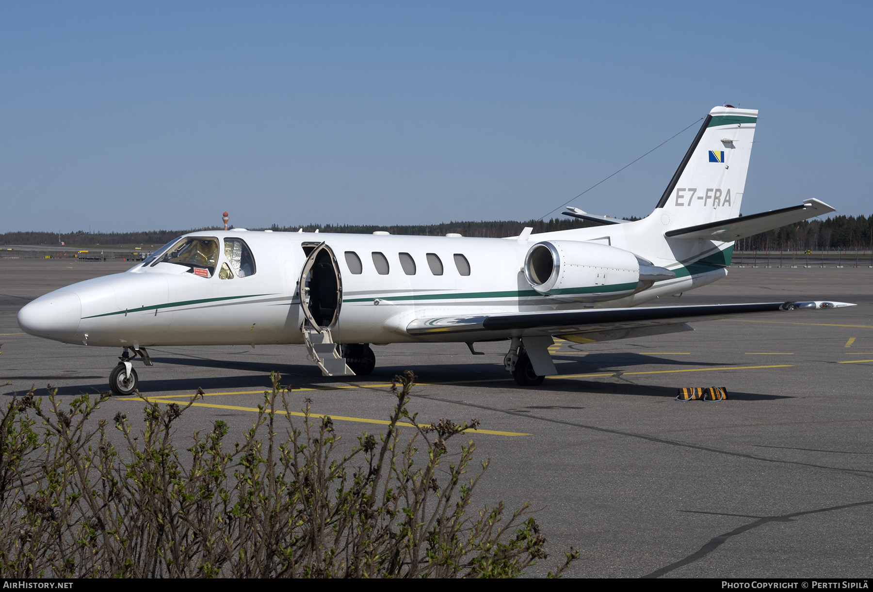 Aircraft Photo of E7-FRA | Cessna 550 Citation Bravo | AirHistory.net #203455