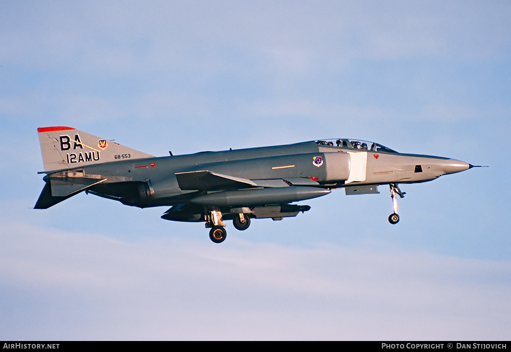 Aircraft Photo of 68-0553 / 68-553 | McDonnell Douglas RF-4C Phantom II | USA - Air Force | AirHistory.net #203457