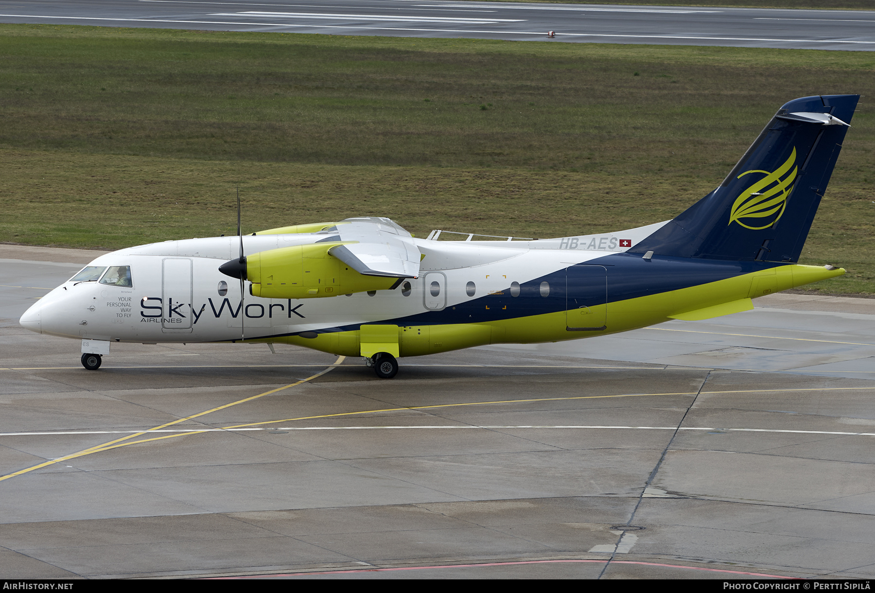 Aircraft Photo of HB-AES | Dornier 328-110 | SkyWork Airlines | AirHistory.net #203468