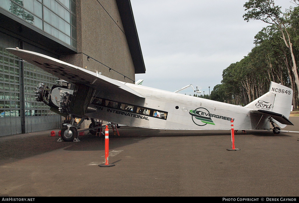 Aircraft Photo of N9645 / NC9645 | Ford 5-AT-B Tri-Motor | Evergreen International Airlines | AirHistory.net #203470