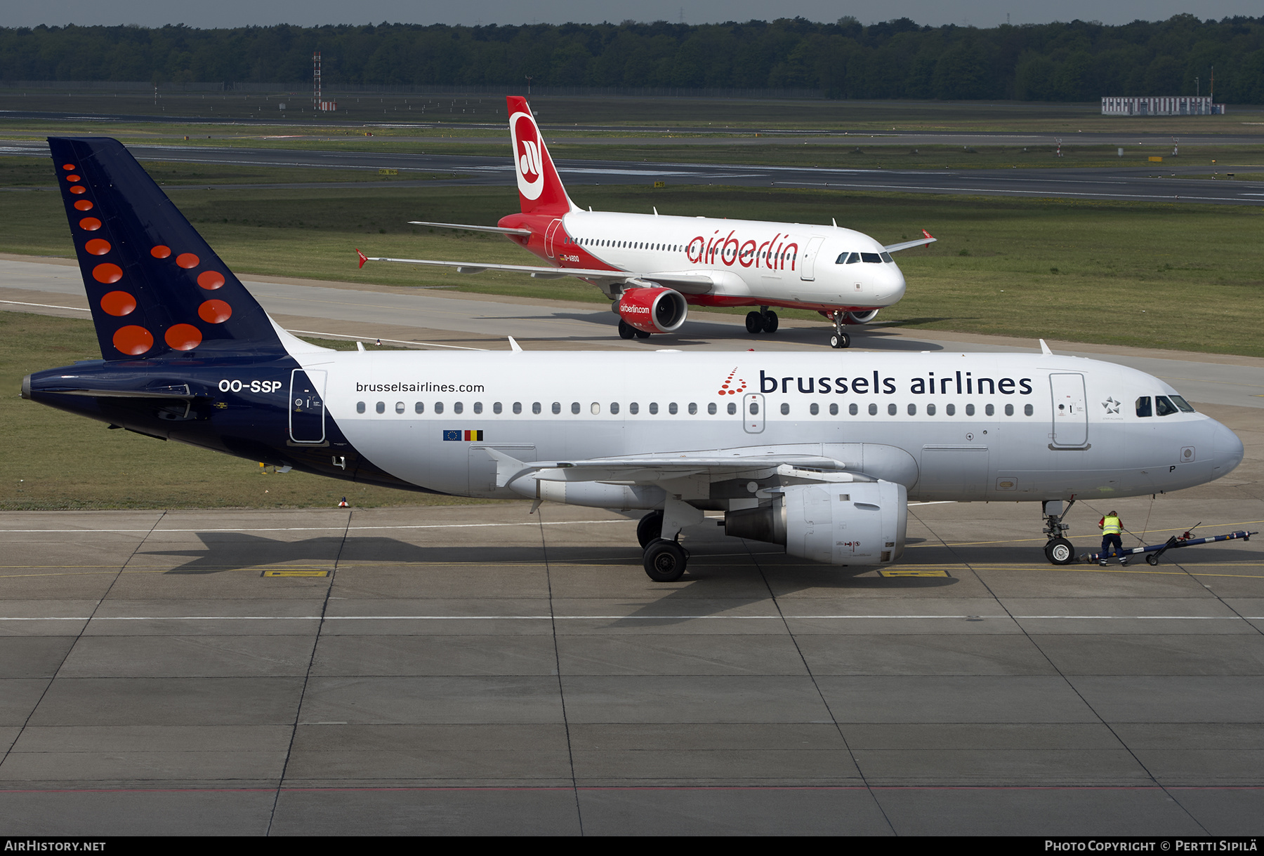 Aircraft Photo of OO-SSP | Airbus A319-113 | Brussels Airlines | AirHistory.net #203473