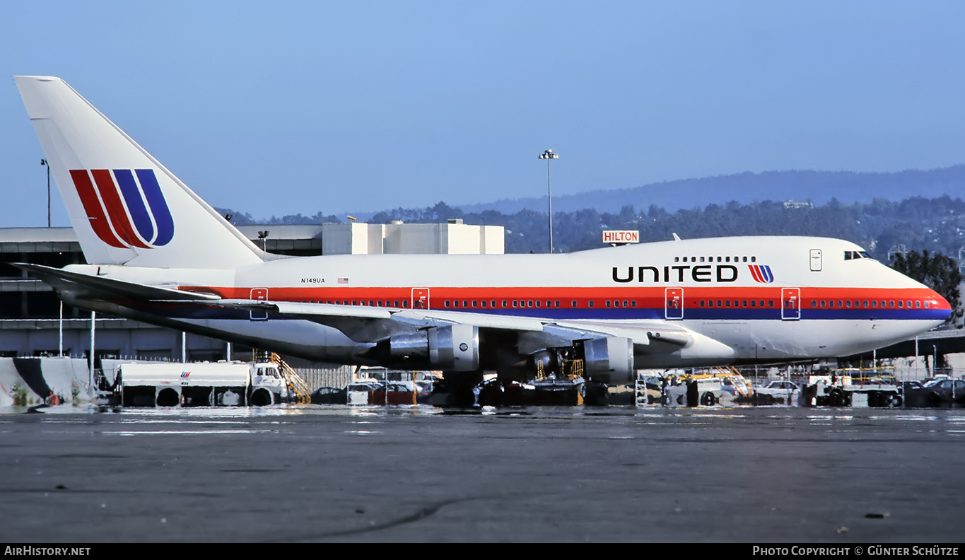 Aircraft Photo of N149UA | Boeing 747SP-21 | United Airlines | AirHistory.net #203475