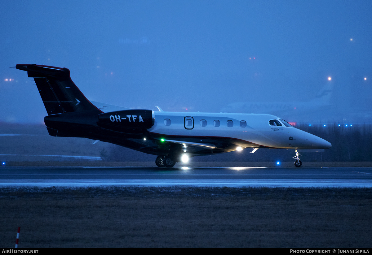 Aircraft Photo of OH-TFA | Embraer EMB-505 Phenom 300E | Hendell Aviation | AirHistory.net #203479