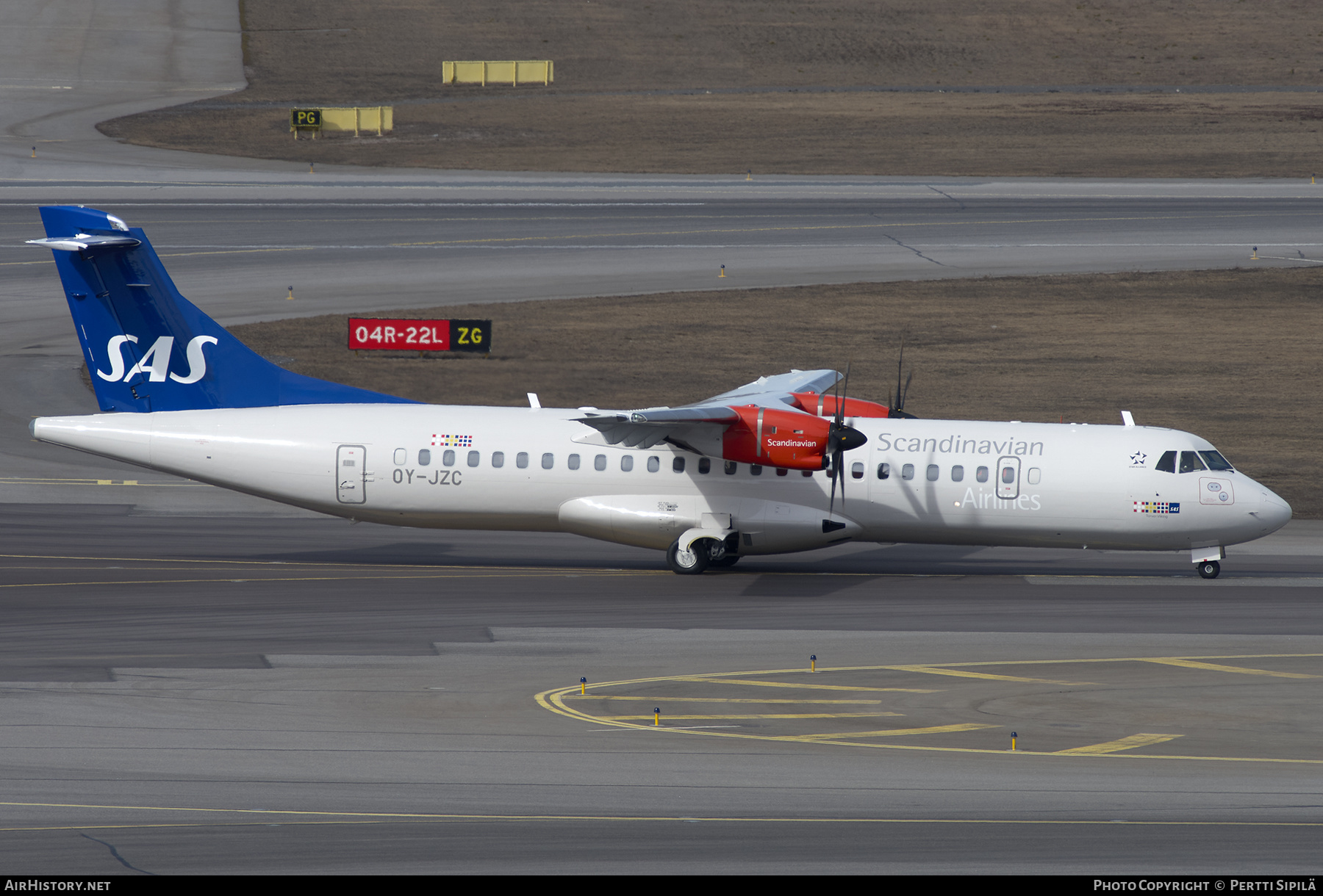 Aircraft Photo of OY-JZC | ATR ATR-72-600 (ATR-72-212A) | Scandinavian Airlines - SAS | AirHistory.net #203480