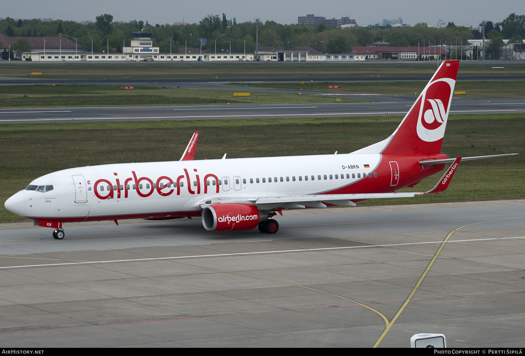 Aircraft Photo of D-ABKN | Boeing 737-86J | Air Berlin | AirHistory.net #203489