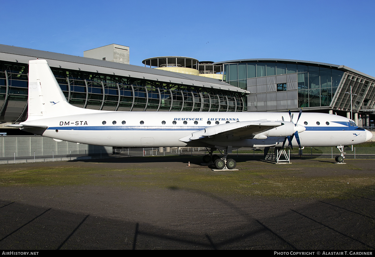 Aircraft Photo of DM-STA | Ilyushin Il-18V | Deutsche Lufthansa | AirHistory.net #203491