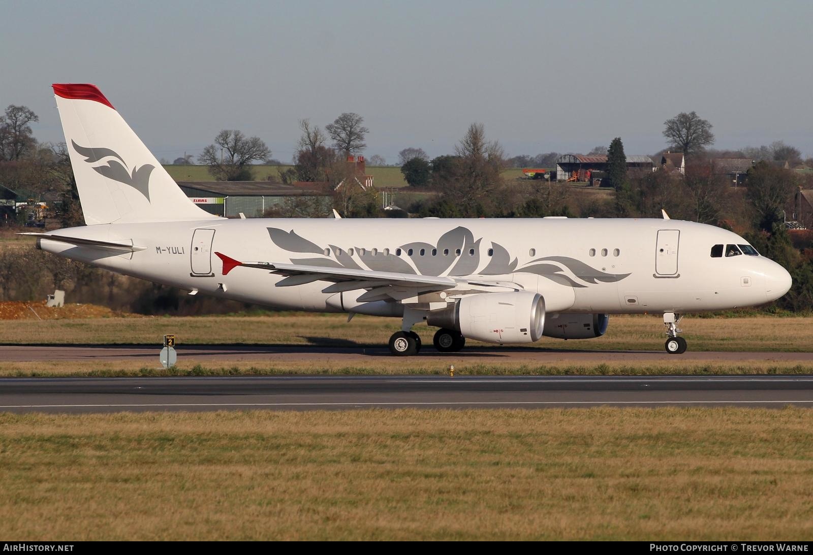 Aircraft Photo of M-YULI | Airbus ACJ319 (A319-115/CJ) | AirHistory.net #203499