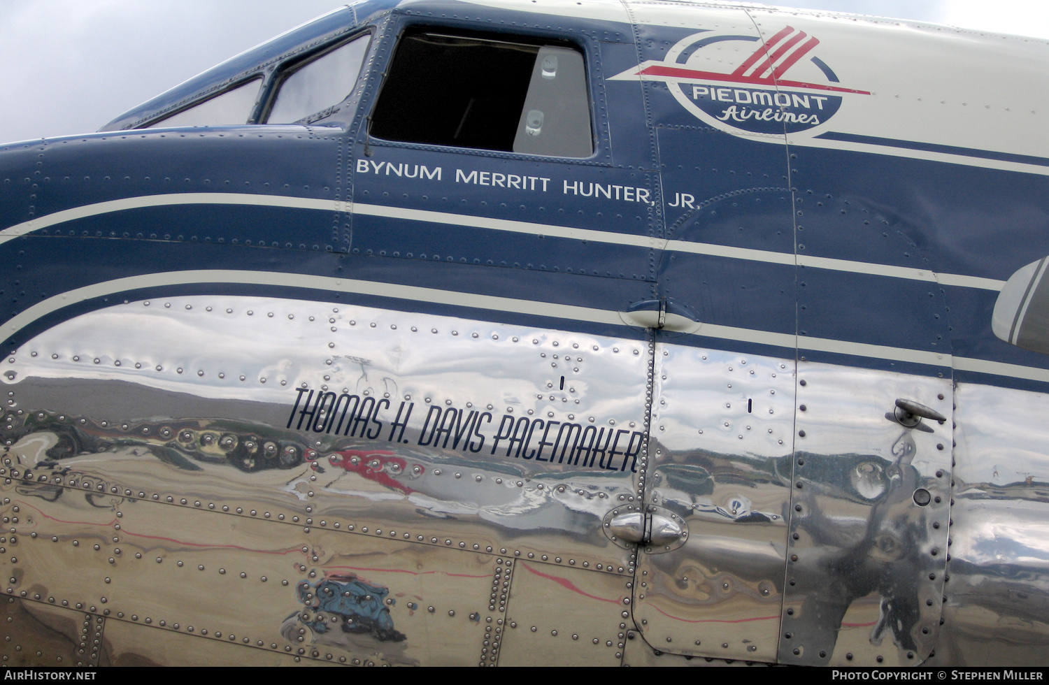 Aircraft Photo of N44V | Douglas DC-3(C) | Piedmont Airlines | AirHistory.net #203500