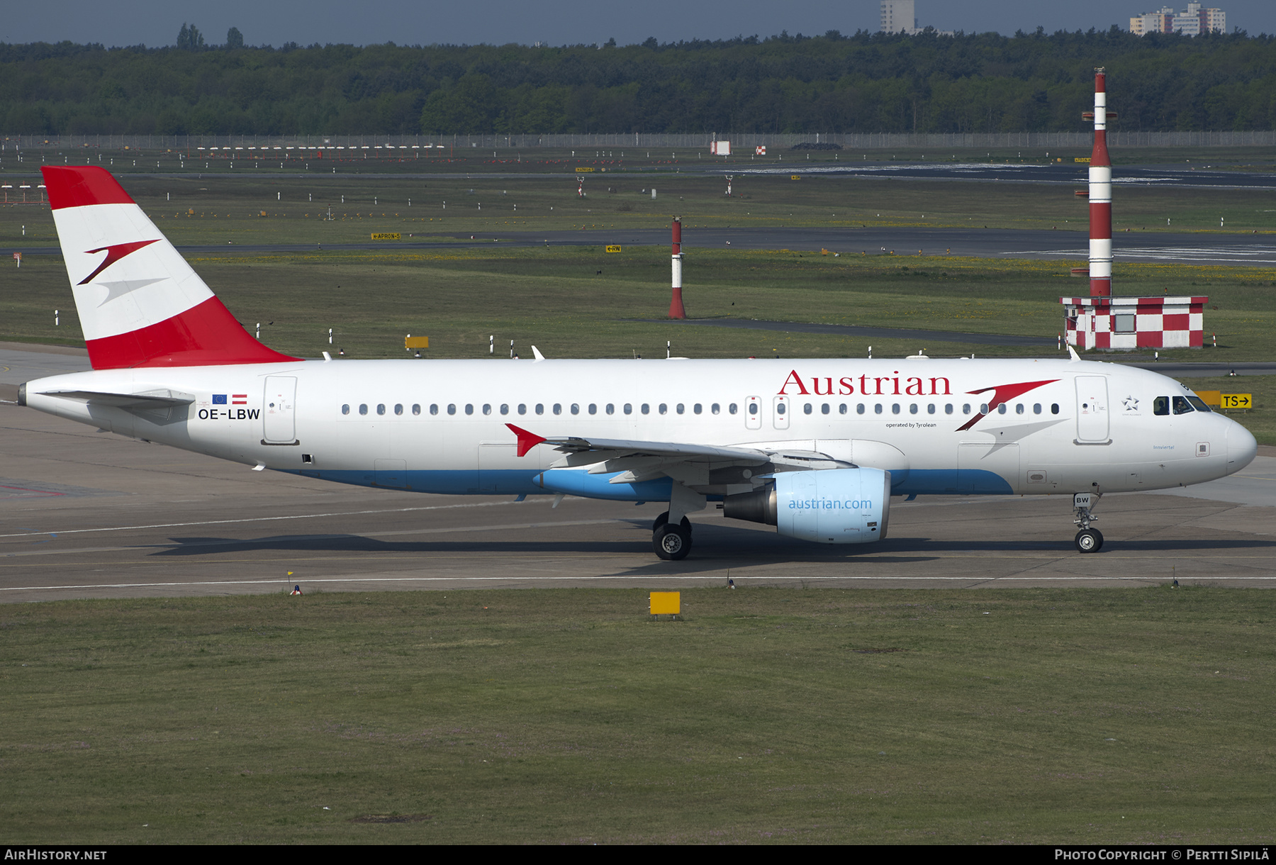 Aircraft Photo of OE-LBW | Airbus A320-214 | Austrian Airlines | AirHistory.net #203503