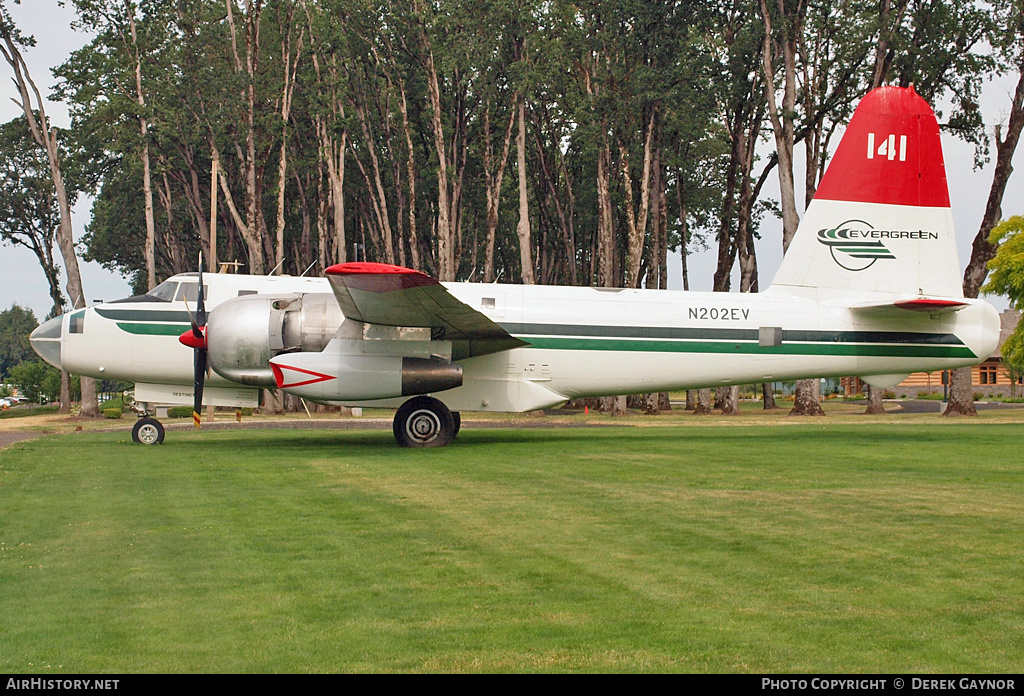 Aircraft Photo of N202EV | Lockheed P-2E/AT Neptune | Evergreen International Airlines | AirHistory.net #203506