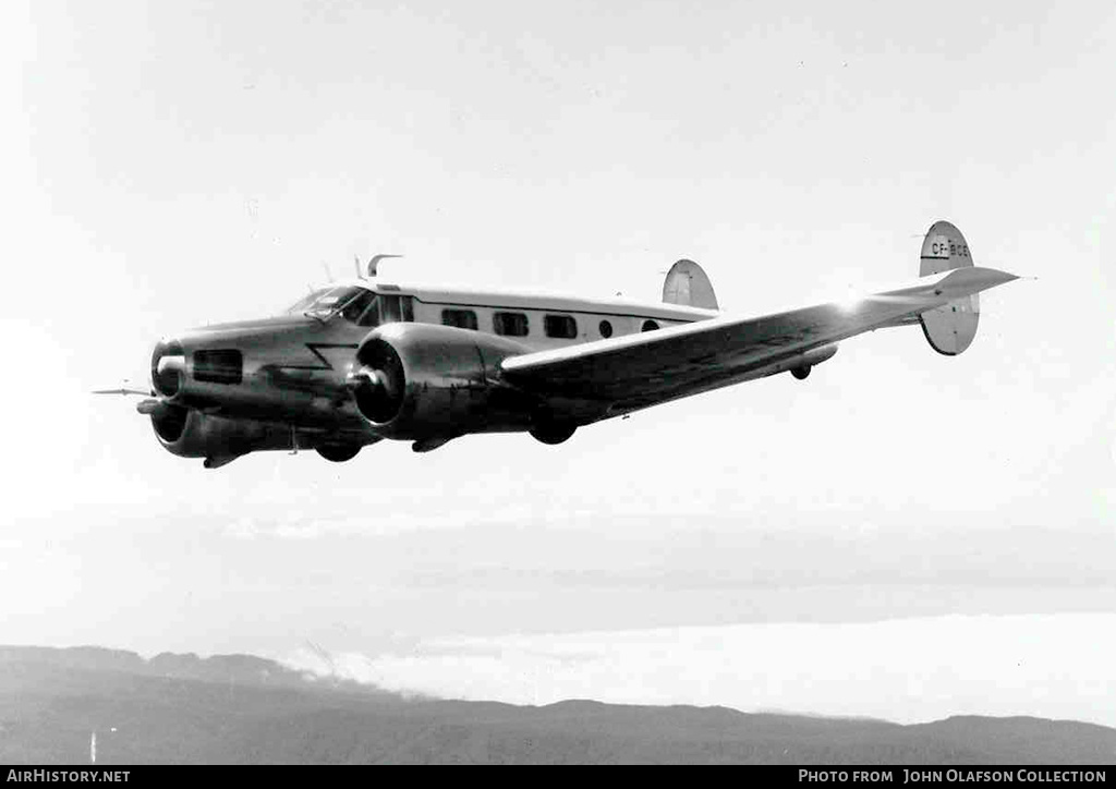 Aircraft Photo of CF-BCE | Beech D18S | British Columbia Government | AirHistory.net #203509