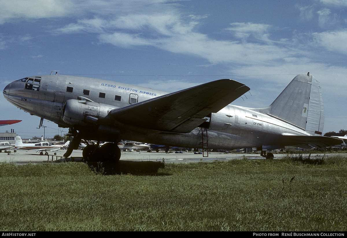 Aircraft Photo of CF-FNC | Curtiss C-46F Commando | Ilford Riverton Airways | AirHistory.net #203517