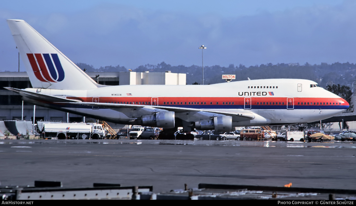 Aircraft Photo of N145UA | Boeing 747SP-21 | United Airlines | AirHistory.net #203518