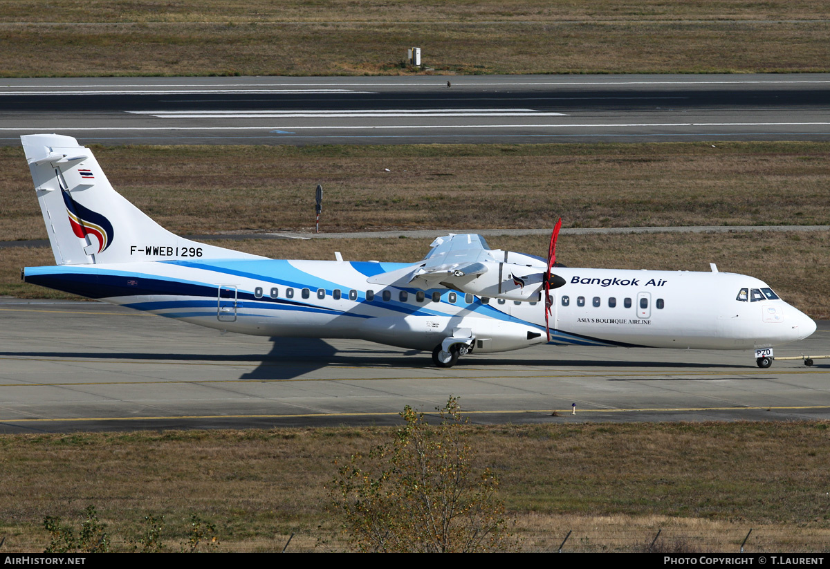 Aircraft Photo of F-WWEB | ATR ATR-72-600 (ATR-72-212A) | Bangkok Airways | AirHistory.net #203532