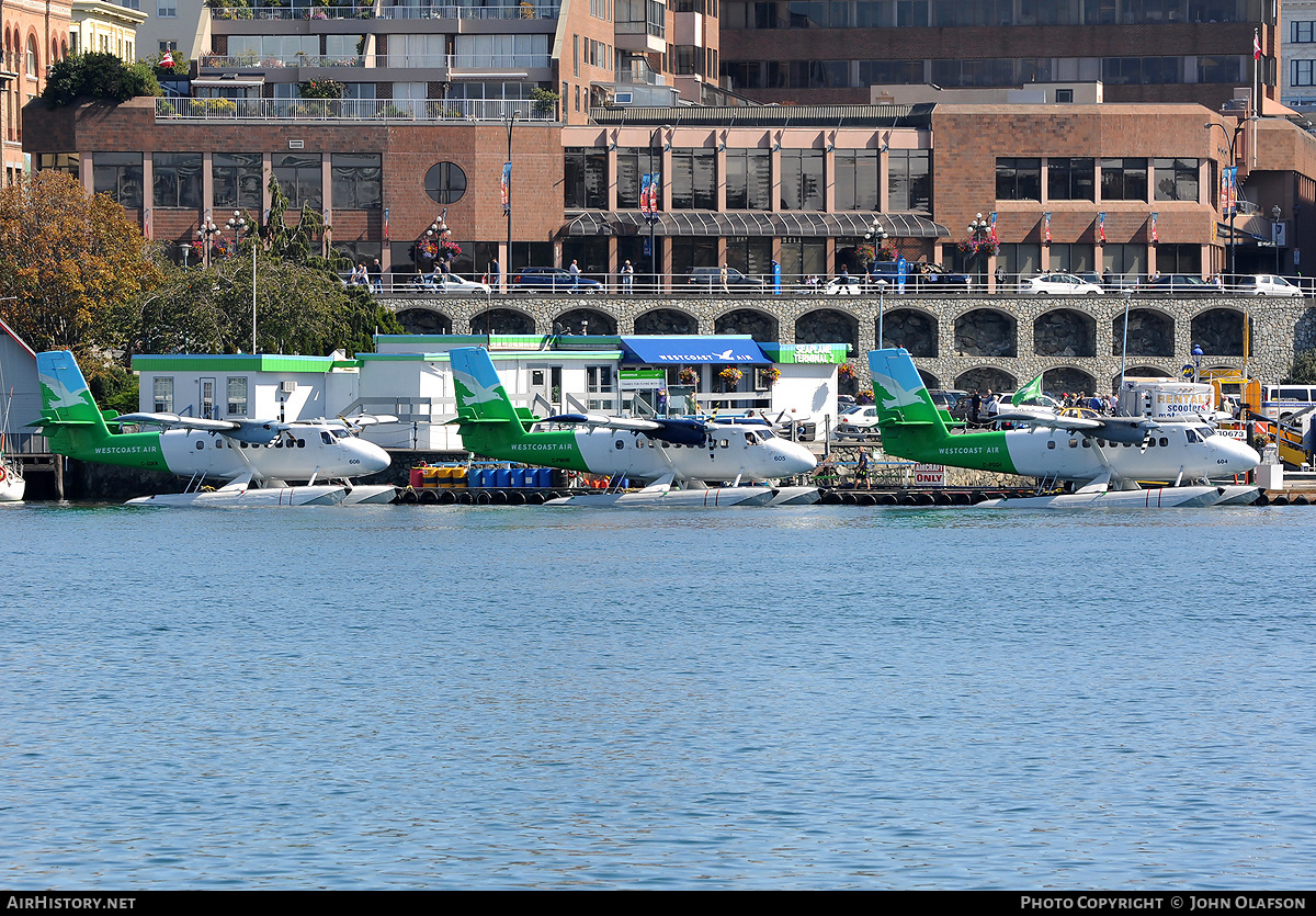 Aircraft Photo of C-GQKN | De Havilland Canada DHC-6-100 Twin Otter | West Coast Air | AirHistory.net #203551