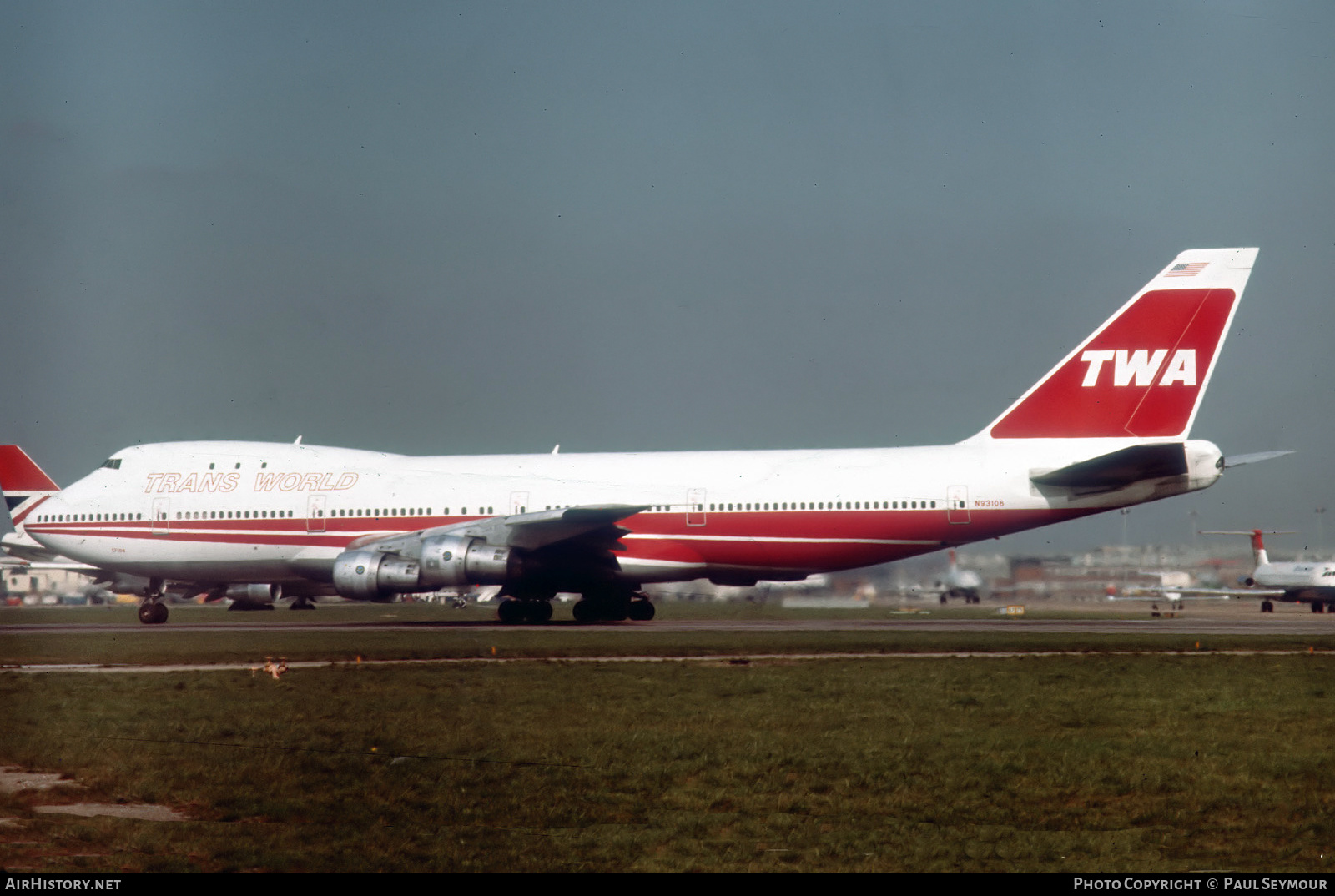 Aircraft Photo of N93106 | Boeing 747-131 | Trans World Airlines - TWA | AirHistory.net #203568