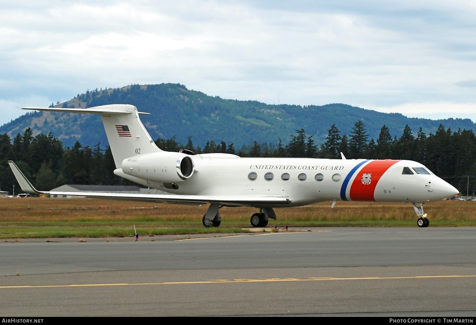 Aircraft Photo of 02 | Gulfstream Aerospace C-37A Gulfstream V (G-V) | USA - Coast Guard | AirHistory.net #203581