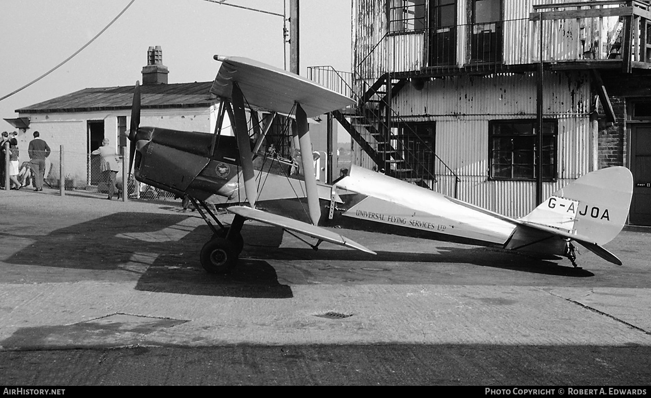 Aircraft Photo of G-AJOA | De Havilland D.H. 82A Tiger Moth II | AirHistory.net #203597