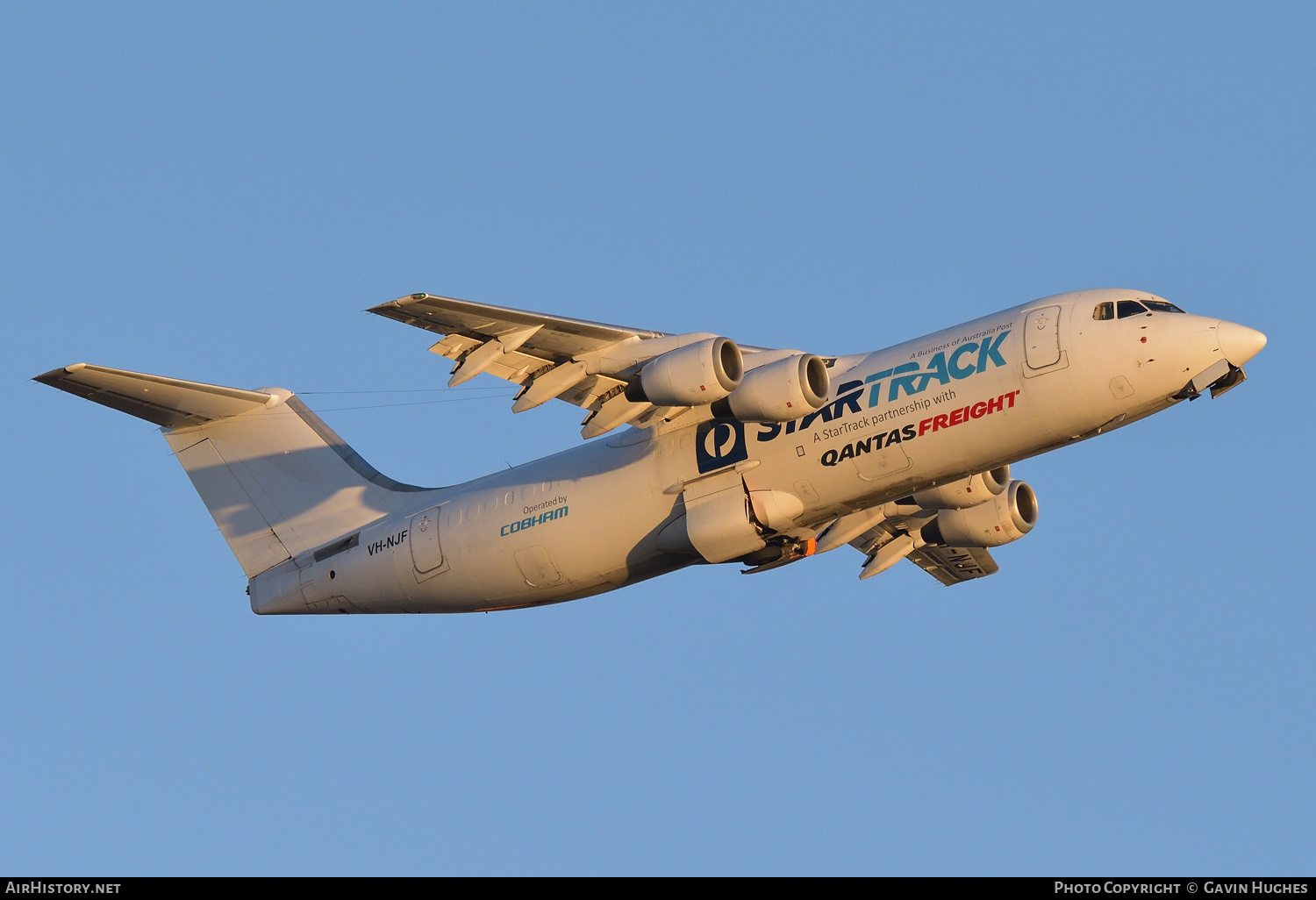 Aircraft Photo of VH-NJF | British Aerospace BAe-146-300QT Quiet Trader | StarTrack | AirHistory.net #203608