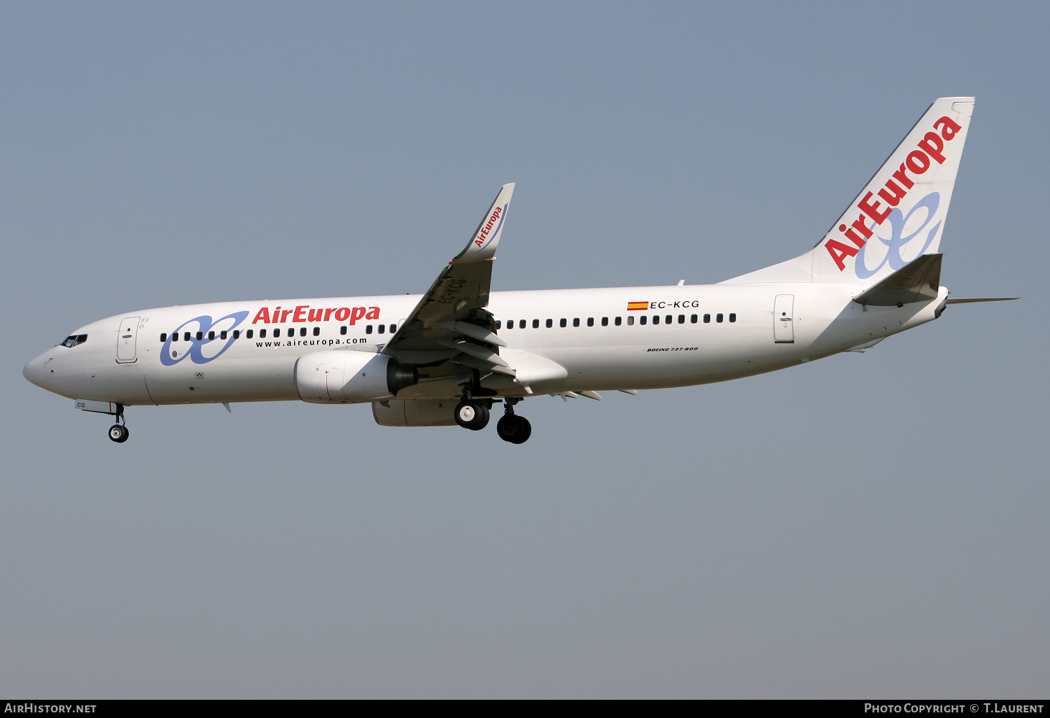 Aircraft Photo of EC-KCG | Boeing 737-85P | Air Europa | AirHistory.net #203618