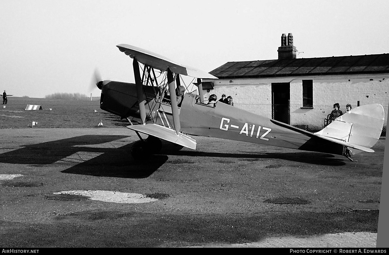 Aircraft Photo of G-AIIZ | De Havilland D.H. 82A Tiger Moth II | AirHistory.net #203619