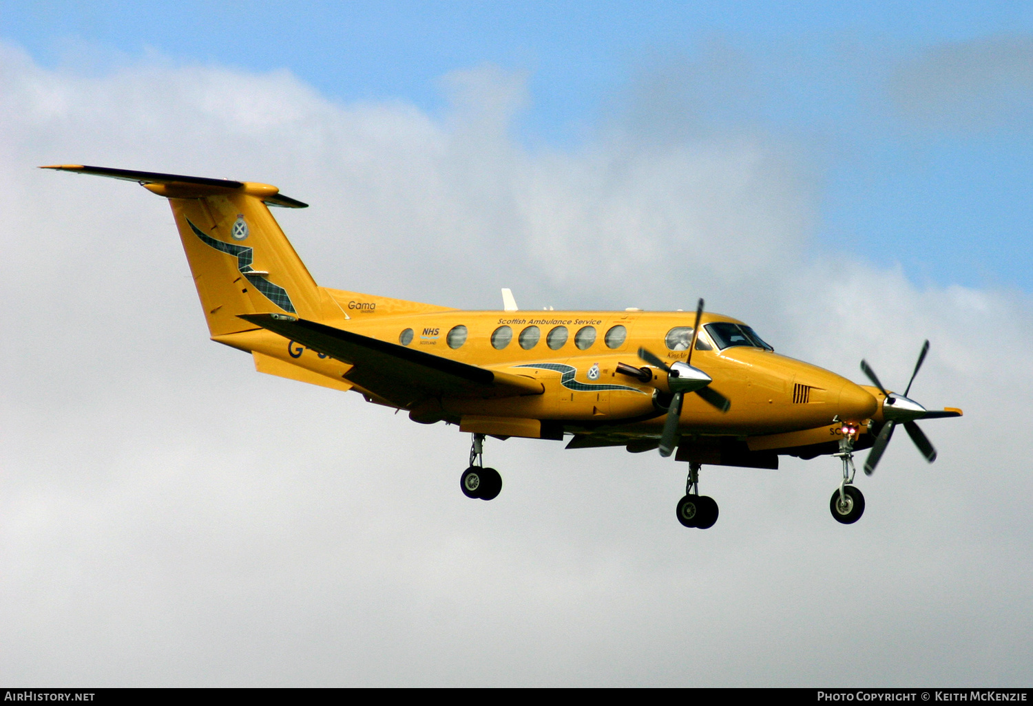 Aircraft Photo of G-SASC | Raytheon B200C King Air | Scottish Ambulance Service | AirHistory.net #203630