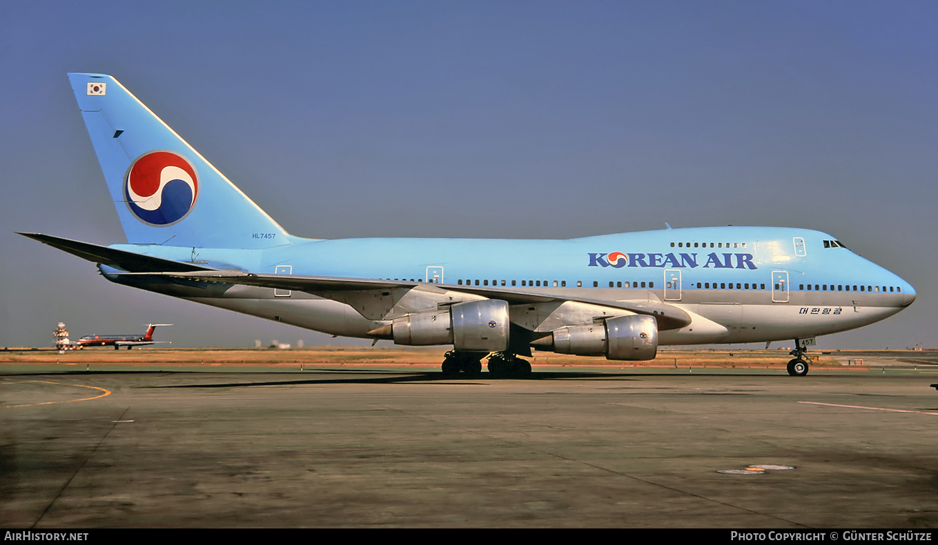 Aircraft Photo of HL7457 | Boeing 747SP-B5 | Korean Air | AirHistory.net #203653