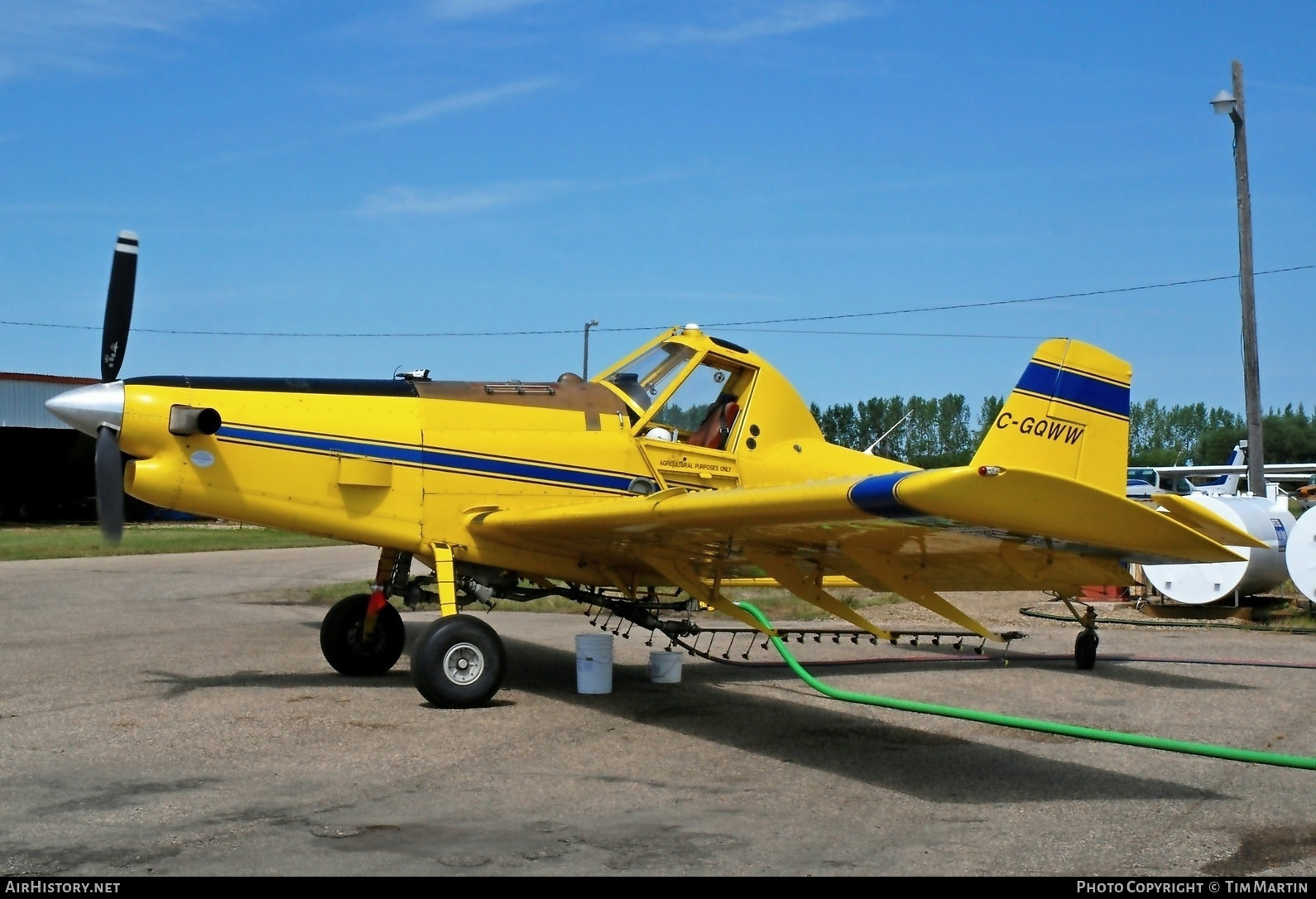Aircraft Photo of C-GQWW | Air Tractor AT-401B/M601 | AirHistory.net #203656