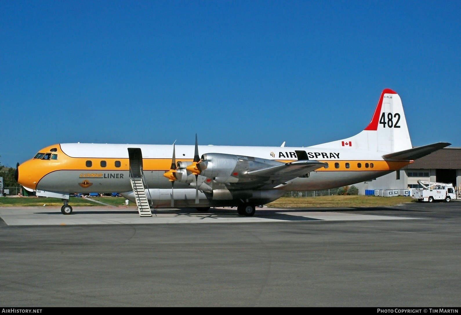 Aircraft Photo of C-FLJO | Lockheed L-188C(AT) Electra | Air Spray | AirHistory.net #203660