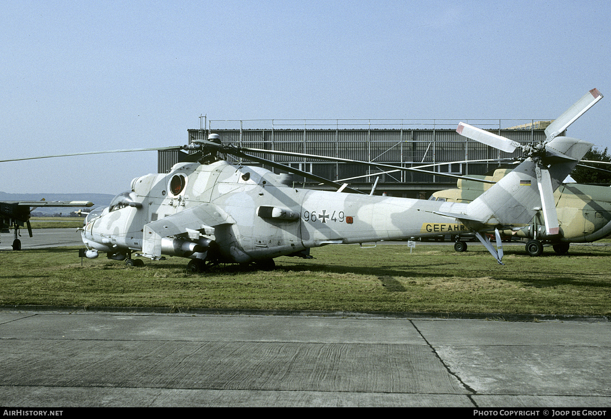 Aircraft Photo of 9649 | Mil Mi-24P | Germany - Air Force | AirHistory.net #203666