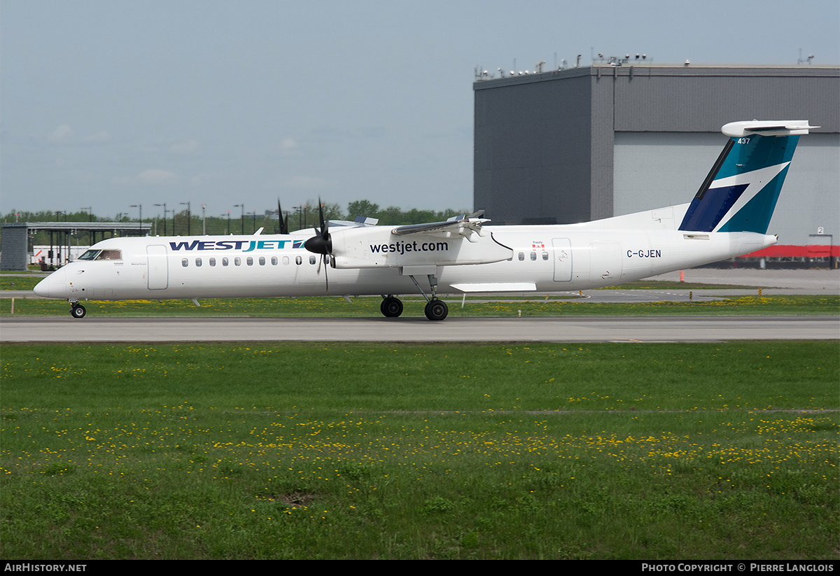 Aircraft Photo of C-GJEN | Bombardier DHC-8-402 Dash 8 | WestJet | AirHistory.net #203677