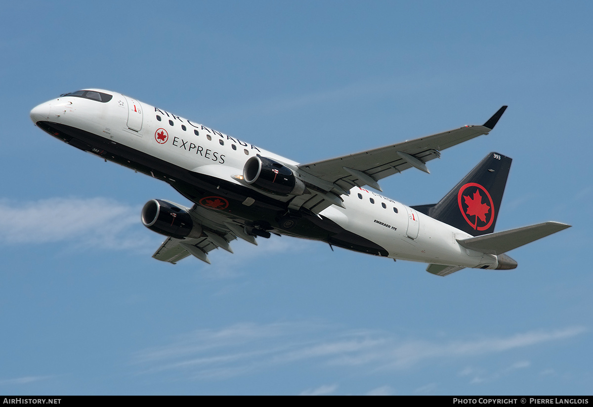 Aircraft Photo of C-FRQN | Embraer 175LR (ERJ-170-200LR) | Air Canada Express | AirHistory.net #203679