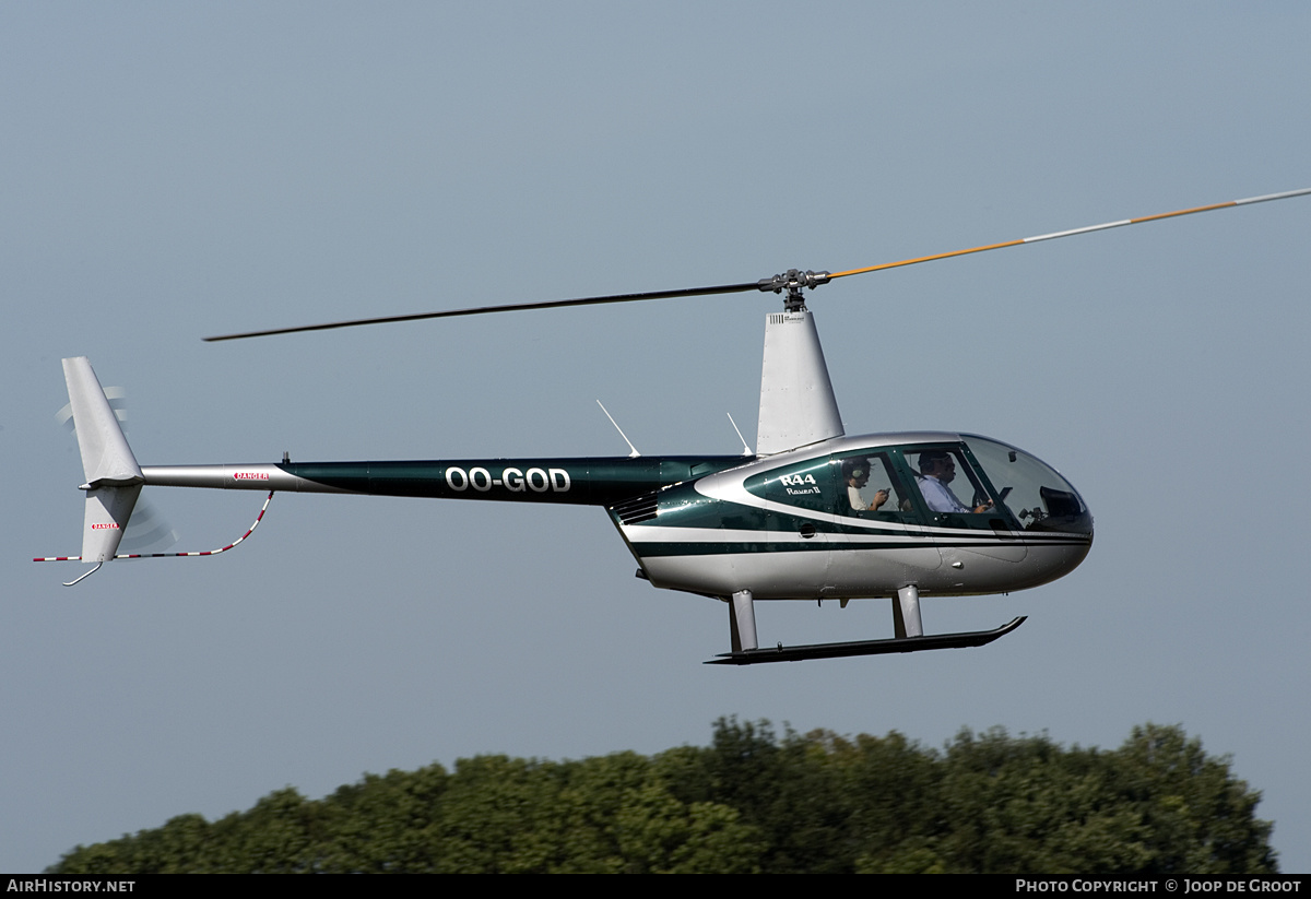 Aircraft Photo of OO-GOD | Robinson R-44 Raven II | AirHistory.net #203693