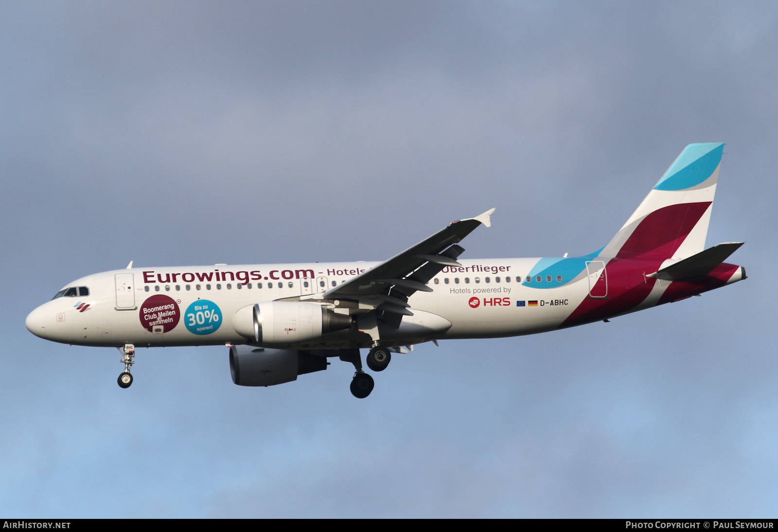 Aircraft Photo of D-ABHC | Airbus A320-214 | Eurowings | AirHistory.net #203711